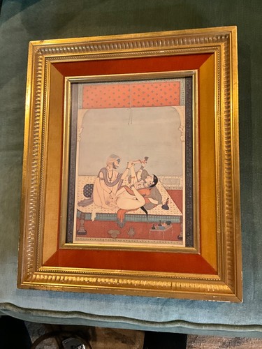 Mughal miniatura quadro - mughal, di