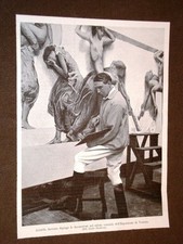 Esposizione di Venezia del 1907 Aristide Sartorio dipinge le decorazioni salone