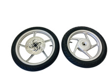 RUOTE HONDA VISION 110 50 COMPLETE CERCHI E DISCO FRENO DAL 12 AL 16 42600-KZL-8