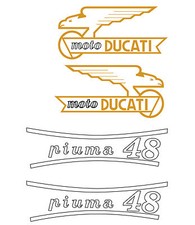 ADESIVI REPLICA DUCATI PIUMA