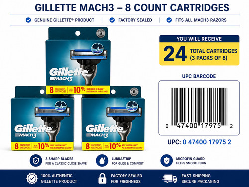 Gillette mach3 ricarica lama - gillette,