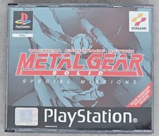 Metal Gear Solid Special Missions Sony Playstation 1 Ps1 Pal ITA