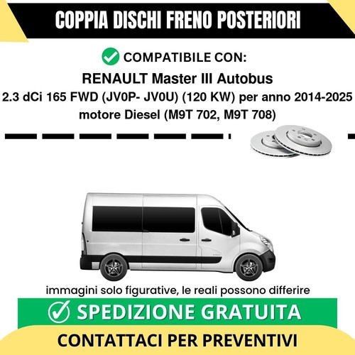 Coppia dischi freno posteriori - dischi,