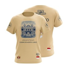 T-shirt Monaco vintage grafica