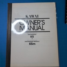 Kawai K5 Manuale d'uso
