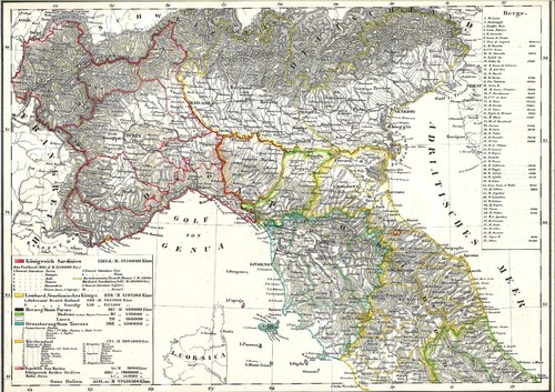 Mappa nord italia bergamo - nord,