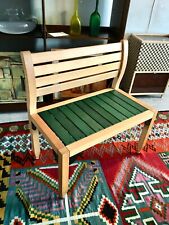 1986 Valcucine - Pordenone panca legno sedia seduta diavanetto design STV
