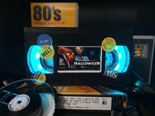 Retro vhs lamp - vhs, lamp,halloween,top