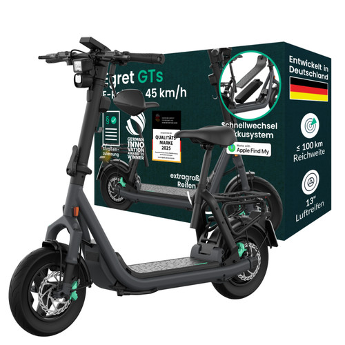Monopattino elettrico sedile - +,