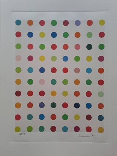Firmato damien hirst - damien,