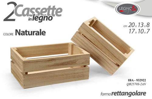 Set cassetta porta - 2, oggetti