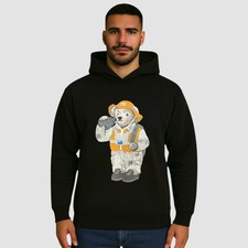 Felpa cappuccio orsetto