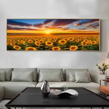 Poster e stampe campo girasole