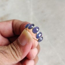 Anello fascia mezza eternità