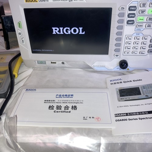 Rigol dsa815 ghz - rigol,