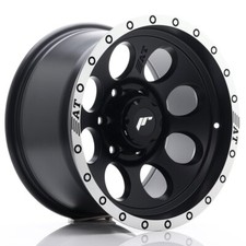 Cerchio Japan Racing in Lega JRX4 16x9 ET-10 6x114.3 Nero Opaco Canale Spazzol.