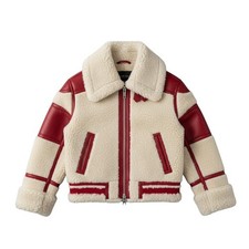 Giacca aviatore shearling