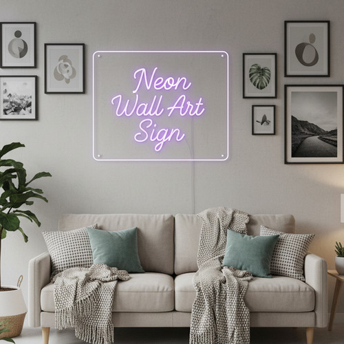 Insegna neon wall art luce - neon,
