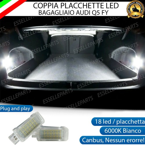 Coppia placchette led vano - led,