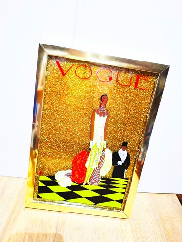 Raro bel quadro vogue cornice - bel,