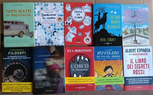 Lotto libri salani editore - 10,