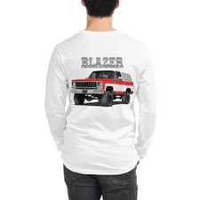 T-shirt manica lunga unisex Chevy K5 Blazer Cheyenne 1979