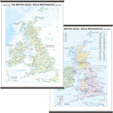 CARTA GEOGRAFICA BIFACCIALE