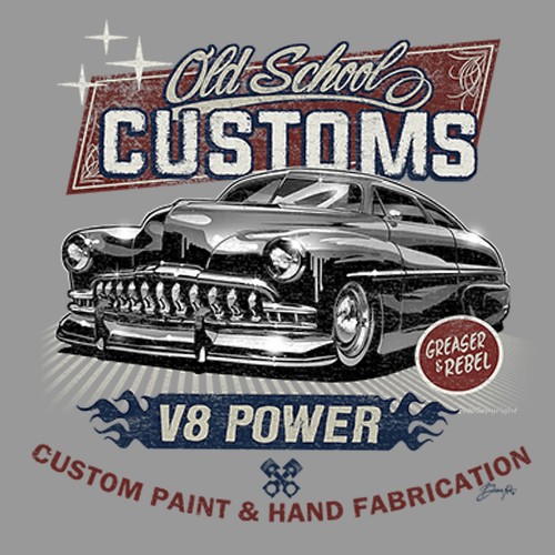 Shirt auto usa - t-shirt,