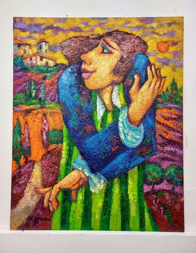 Dipinto quadro paesaggio - quadro,
