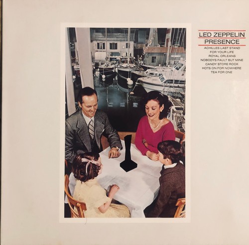 Led zeppelin presence lp - led,