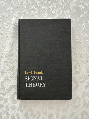 Signal theory lewis franks - theory,