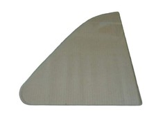 Glass glass baffle right Fiat