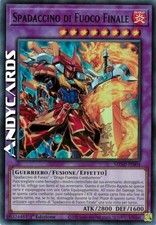 SPADACCINO DI FUOCO FINALE (Ultimate Flame Swordsman) Super R • MZMI IT004 • 1Ed