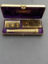 Vintage Gillette Gold Tone ABC