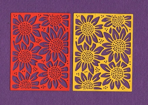 Sunflower splash carte album - sunflower,