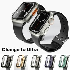 Per Apple Watch 41mm 44mm 45mm 40mm Cassa Serie 9 8 7 6 5 SE iWatch Screen Cover