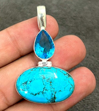 Ciondolo turchese pietra
