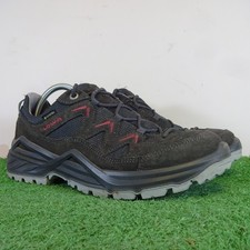 Stivali LOWA taglia 6,5 donna neri scamosciati Sirkos Evo Gore Tex LO scarpe da trekking