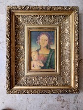 Cornice Antica In Legno E Pastiglia  Fine 800-primi 900.