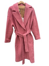 Cappotto lana PINKO rosa