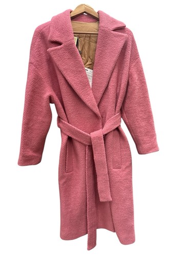 Cappotto lana pinko rosa - cappotto,