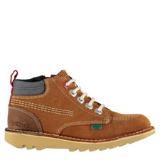 Prezzo consigliato £53. Tutte le taglie! Kickers Scarpe Stivali Alti Hi Stroll Bambini Chukka Miele, Escursionismo