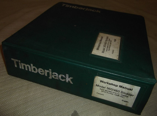 Timberjack 360 460 trattore - timberjack,