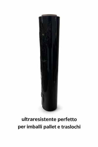Pellicola estensibile nera - pellicola,