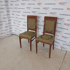 Coppia Sedie Antiche Stile