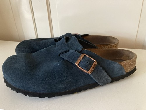 Birkenstock boston scamosciato - birkenstock,