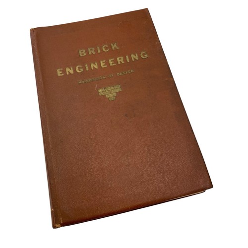 Vintage brick engineering - brick,