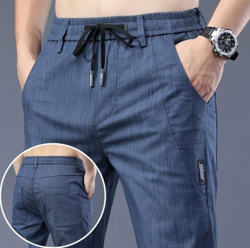 Jeans uomo sottili leggeri