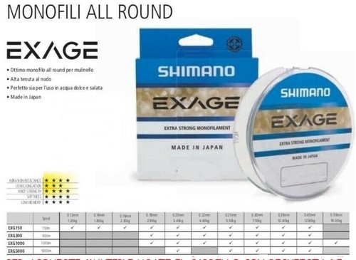 Monofilo shimano nylon - monofilo,