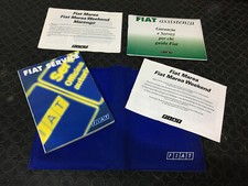 MANUALI VARI E LIBRO SERVICE FIAT MAREA + PORTA DOCUMENTI ORIGINALE FIAT